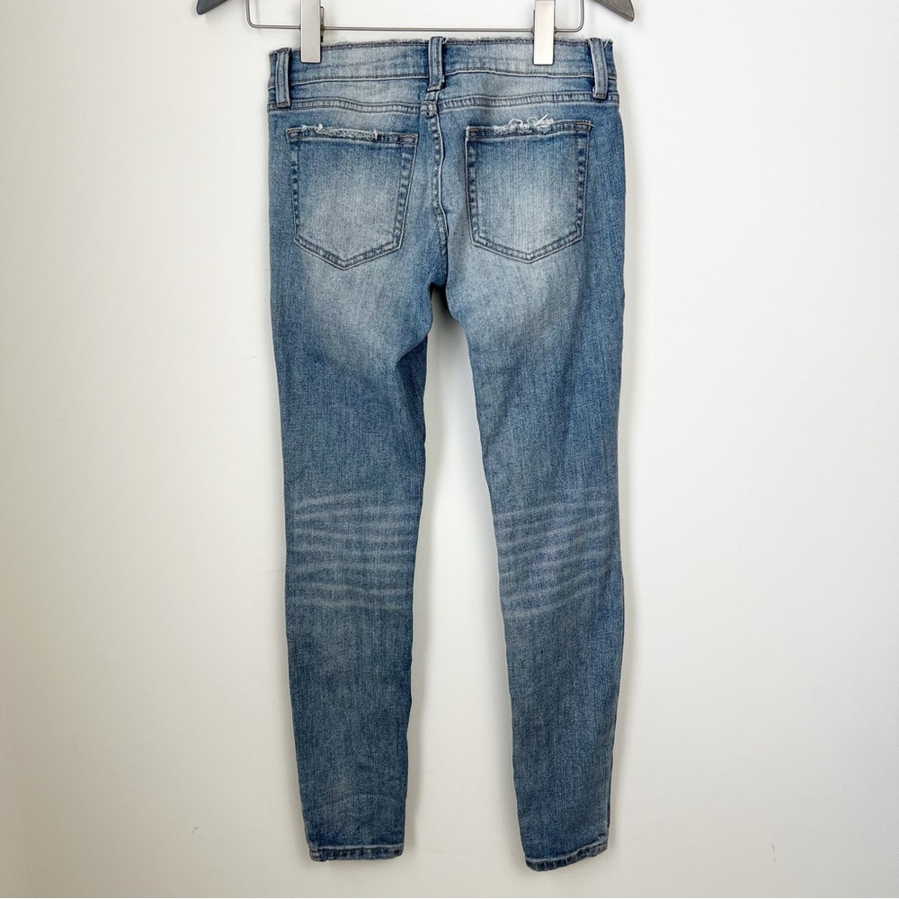Daytrip Refined Gemini Ankle Skinny Stretch Jean Size 25 low rise Y2K 90s - Picture 3 of 10